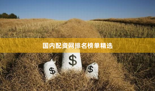 国内配资网排名榜单精选